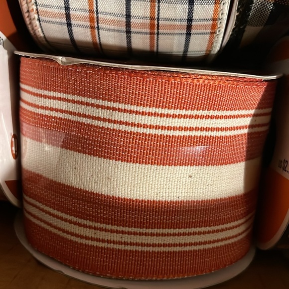 6 Fall Wired Ribbons - Picture 2 of 5